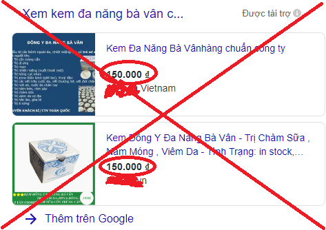 Kem Đa Năng Bà Vân Lazada, Shopee chính hãng không?