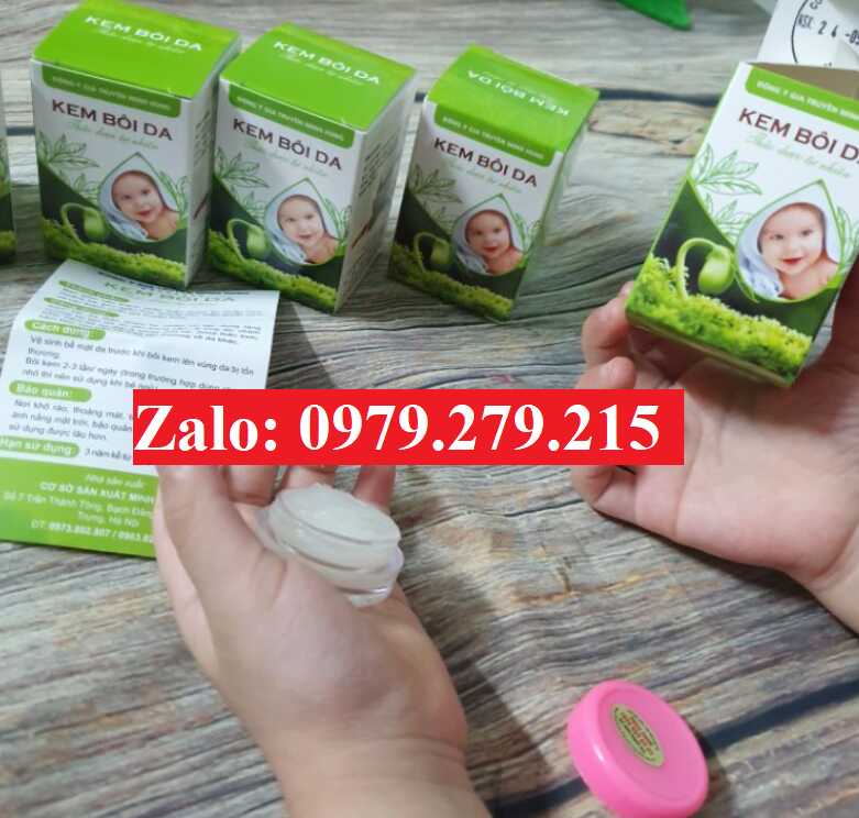 Kem bôi da Minh Hùng - Kem Mỡ Minh Hùng Chính hãng